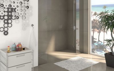 Neolith® Delivers Singularly Thin Shower Trays