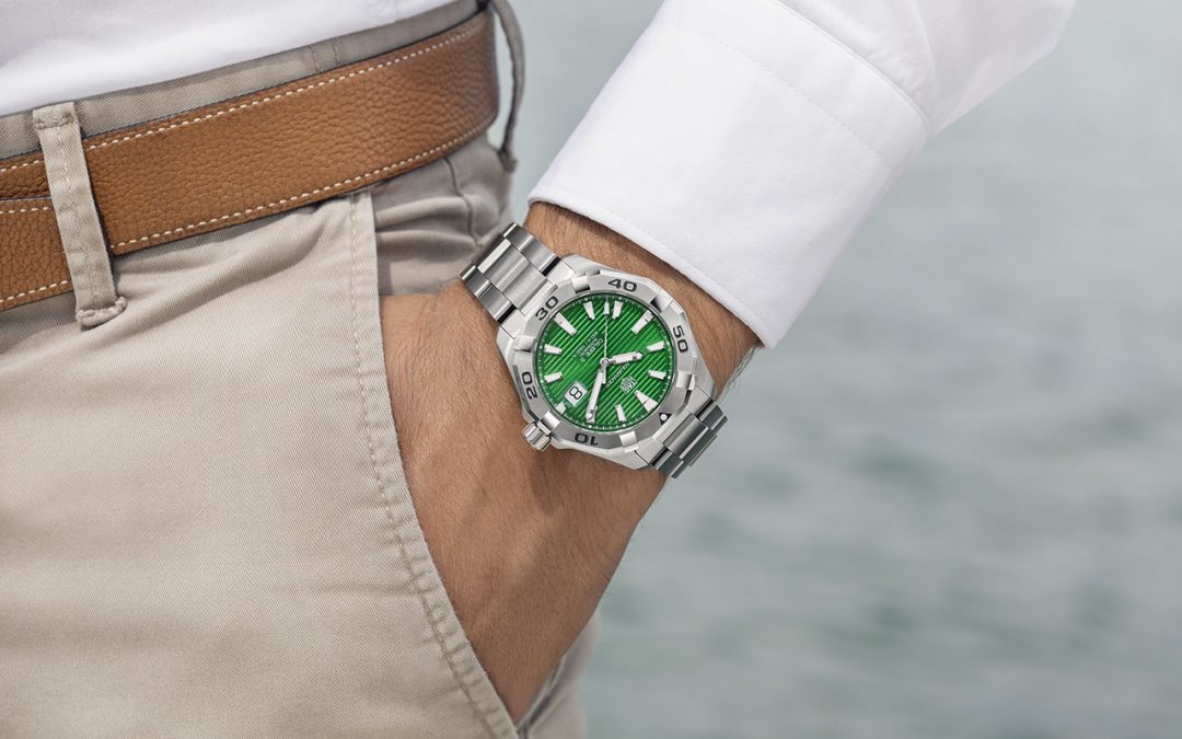 TAG Heuer introduces the latest Emerald green Aquaracer